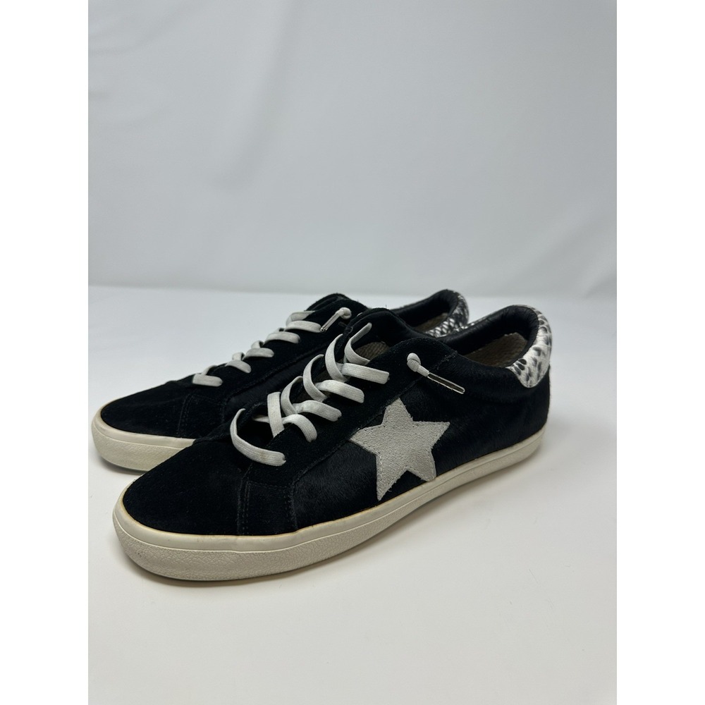 Vintage Havana Jenna Sneaker Black Snake Star Women's Size 10 ⭐👟